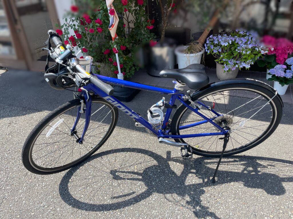 神出山田自転車道クロスバイク