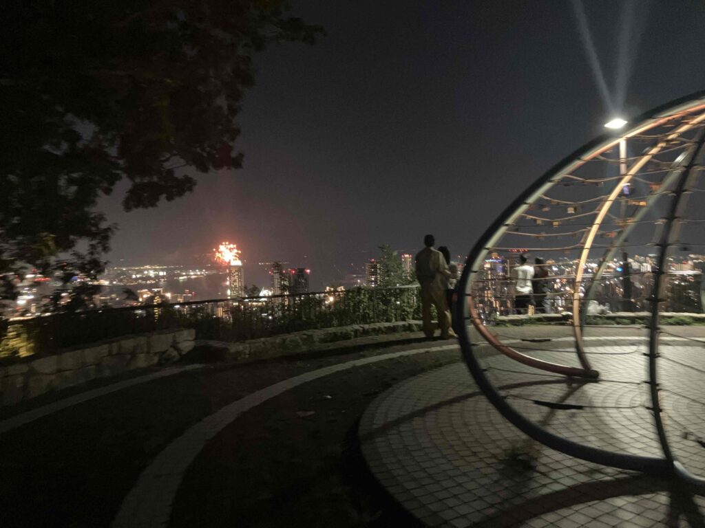 神戸ビーナスブリッジ花火