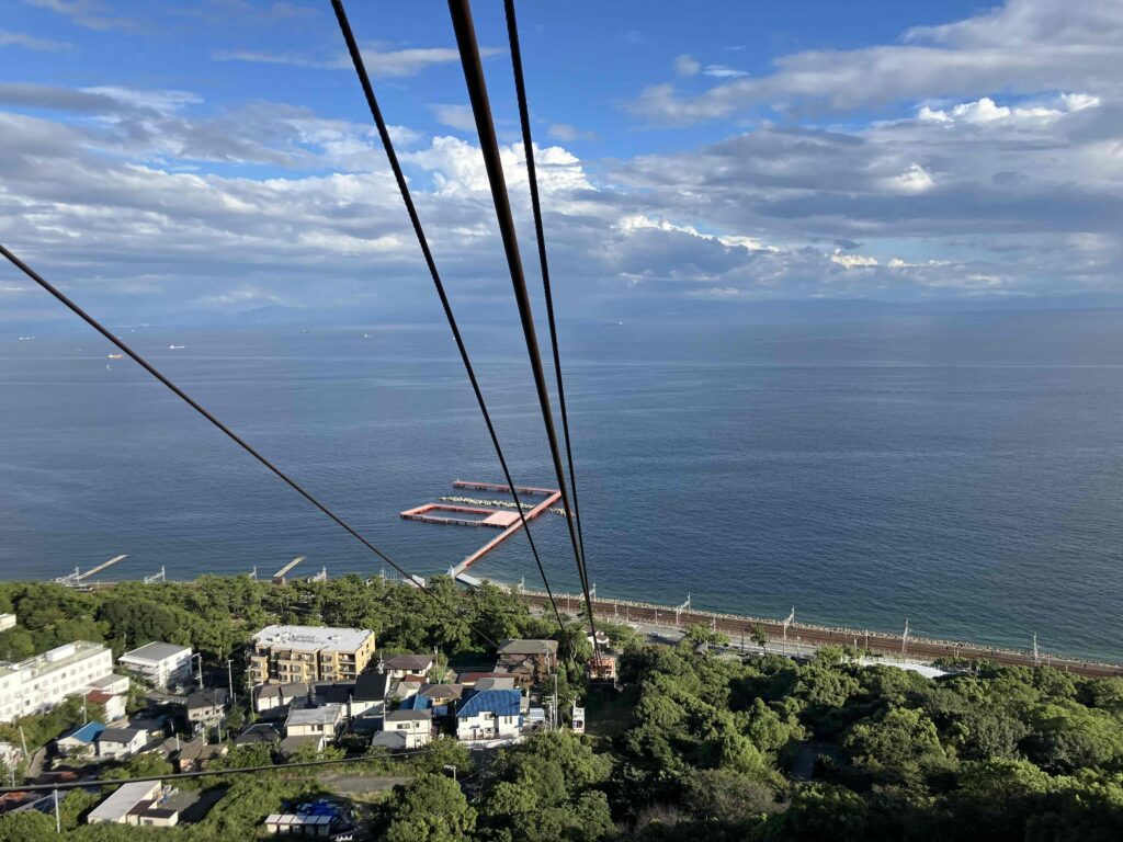 須磨浦ロープウェイからの景色