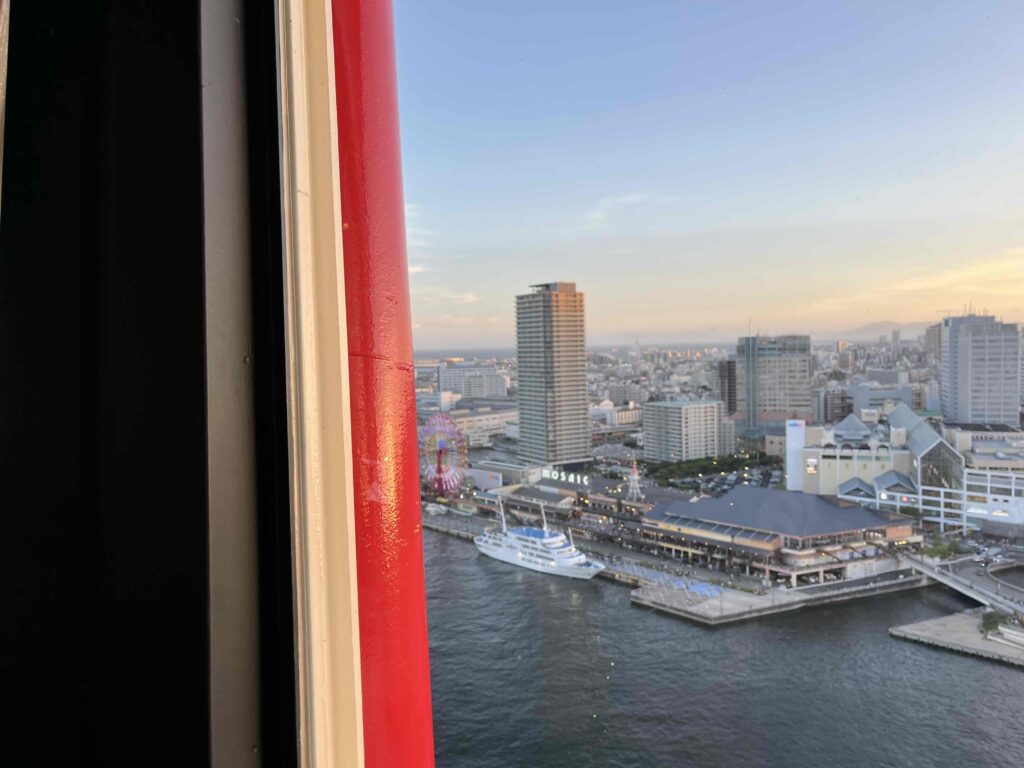 神戸ポートタワー展望5階からの景色ハーバーランドmosaic