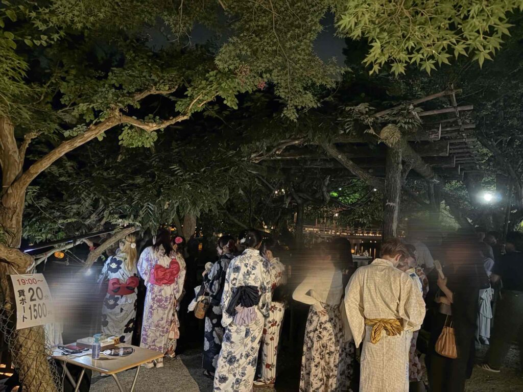 奈良燈花会のボート（船）料金