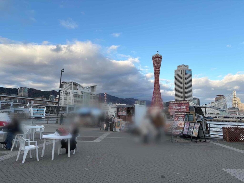 umieクリスマスマーケット2025テラス席