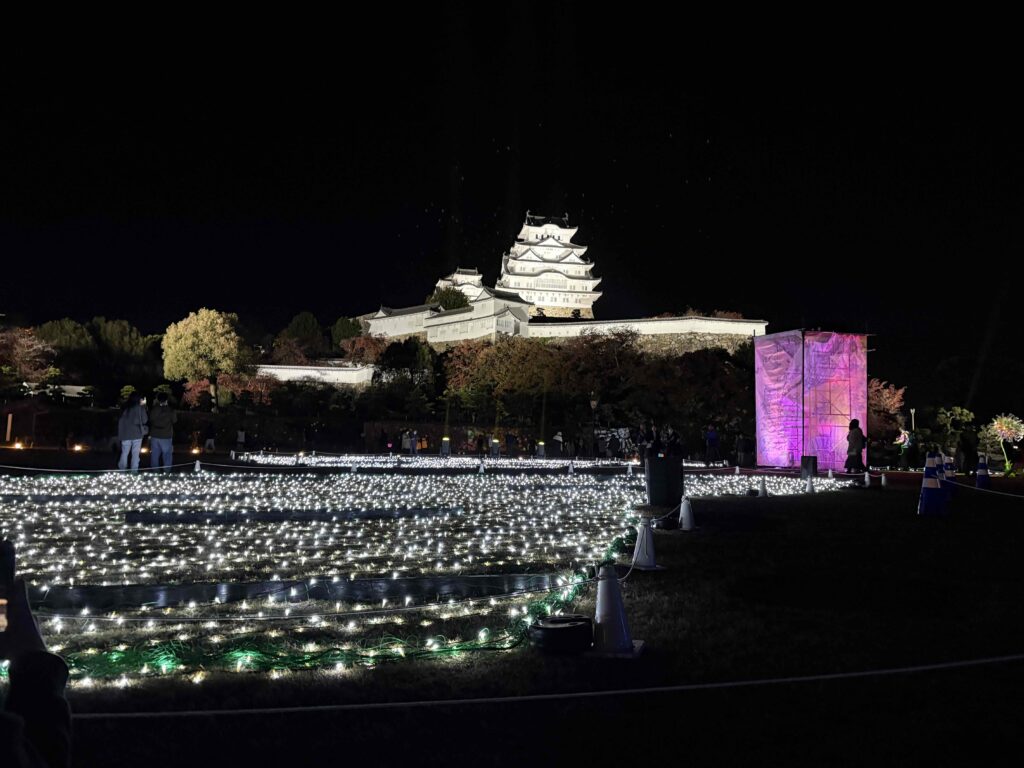 姫路城ライトアップ